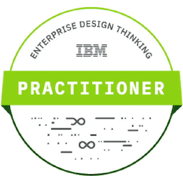 Prajkt Yeole IBM Design Thinking Badge